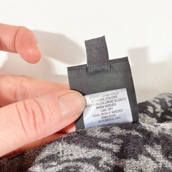 Bobeau black heathered cardigan - Picture 6 of 8